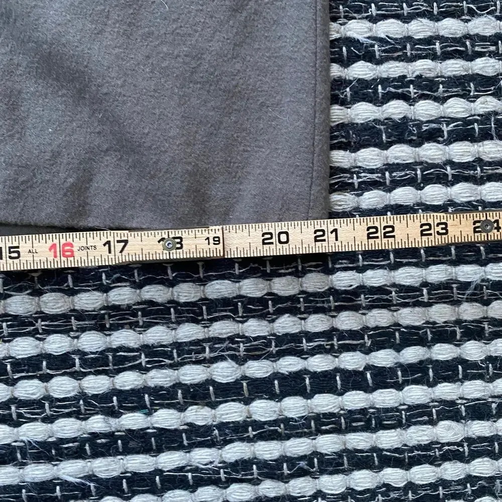 🌿ISSEY MIYAKE  Vintage Womens 100% Wool Long Sleeve GreenTurtle Neck Dress S - Picture 13 of 13